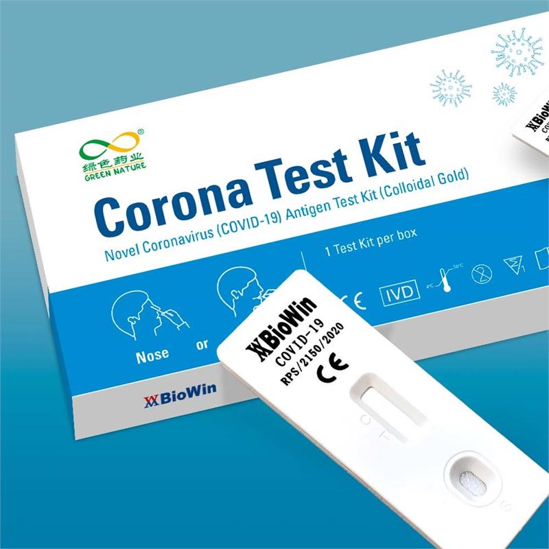 Corona Test Kit (1 test per box) ON SALE expiry date 13-11-2022