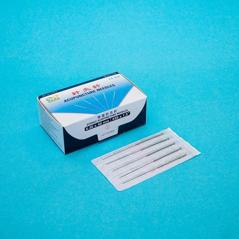 SilverHandleNeedle (0.30x40mm,100pcs)