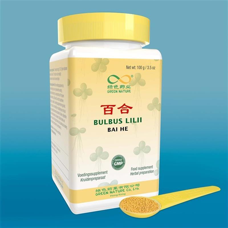 BaiHe Granules <br>Bulbus Lilii (100g)