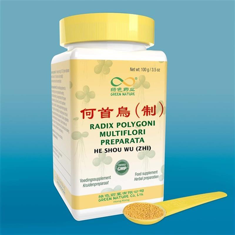 HeShouWu (Zhi) Granules<br>Radix Polygoni Multiflori Prep. (100g)