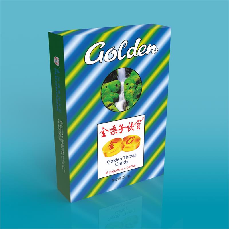 JinSangZiHouBao (6pieces x 2packs) <br>Golden Throat Lozenge